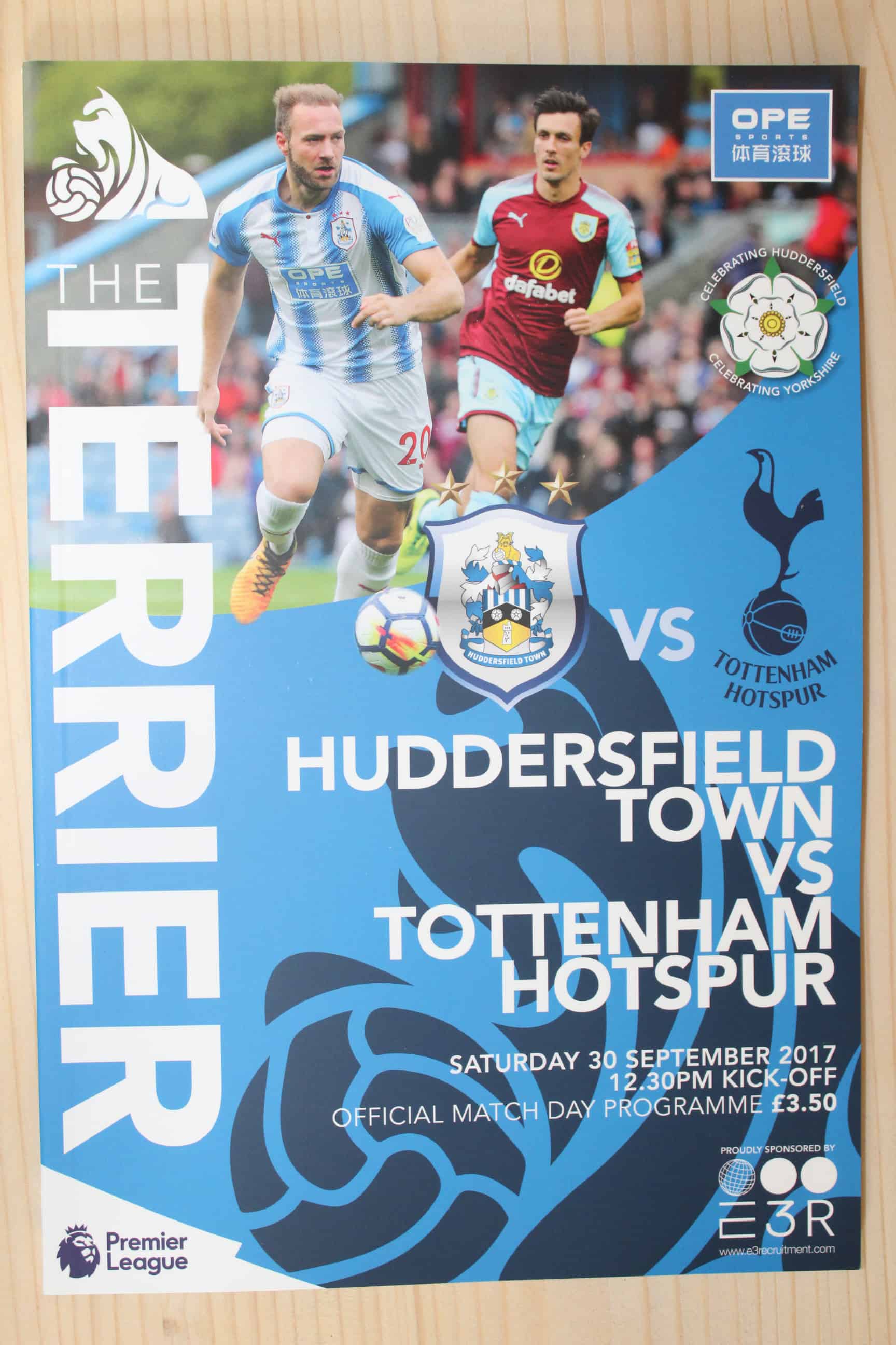 Huddersfield Town FC v Tottenham Hotspur FC